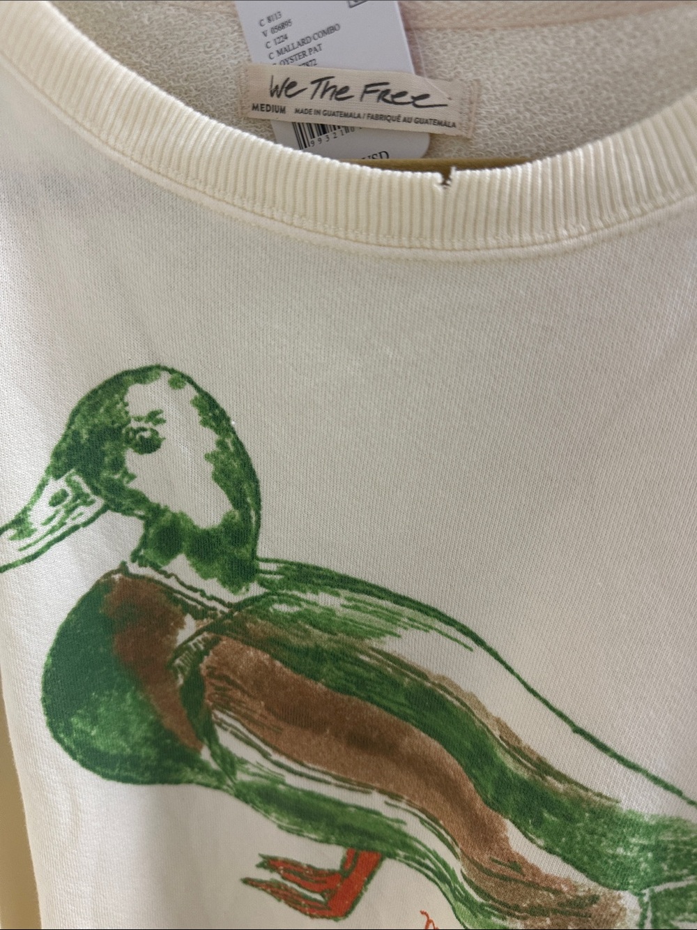 NEW We The Free Graphic Camden Pullover - Picture 4 of 4
